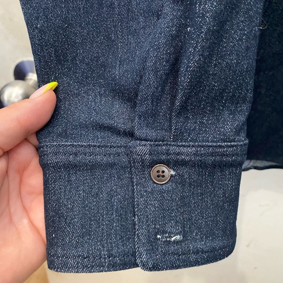 Denim pullover Shacket - Picture 4 of 4